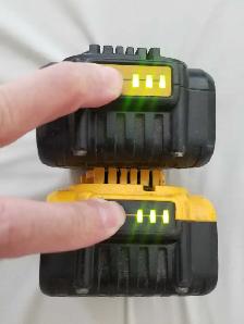 DeWalt 20V Max Batteries $60 and other battery $50 - Photo 2