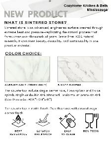 New Product - Sintered Stone Vanity Countertop - Photo 6