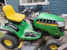 John Deere D140 48' lawn tractor STRIPPED FOR PARTS! - Photo 2