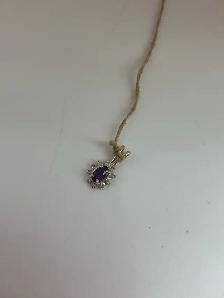 breloque en or 10k fleur