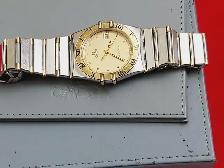 OMEGA CONSTELLATION EN OR 18K ET ACIER INOXYDABLE AVEC BOITE...