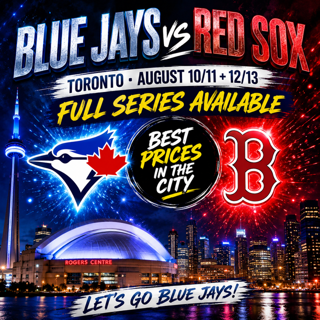 Blue Jays vs Red Sox - August 11-13