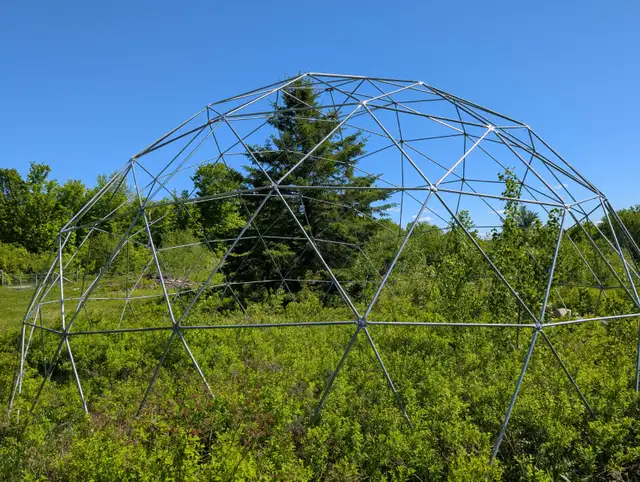 33' Geodesic Dome with 14 Mil UV Cover