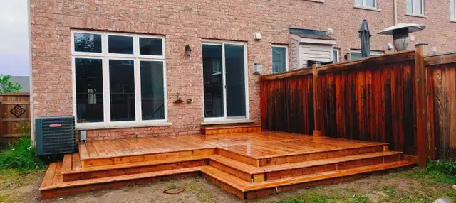 DECK AND FENCE