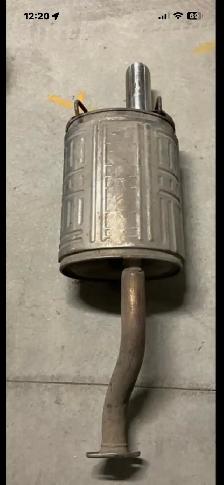 Genuine Acura Type R muffler