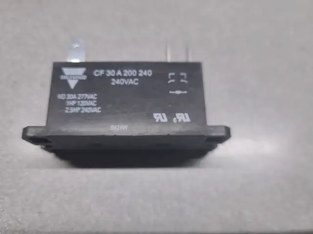 1 Relais de puissance monostable 30A 240v NEUF NEW CF30A200240