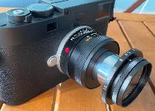 Leica 90mm F4 Macro-Elmar lens for Leica M