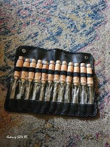 12 piece carving chisel set $30.00