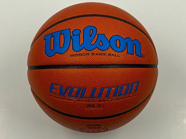 Brand New Blue Wilson Evolution Basketball. Size 6, 28.5