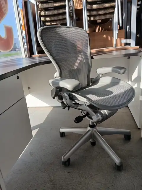 Herman Miller Aeron chairs from $400.00 to $750.00 each