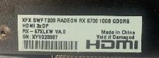 XFX Speedster SWFT309 Radeon RX 6700 10GB GDDR6 Graphics card - - Photo 3