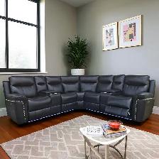 Sale On New 5-Seater Sectional Power Recliner With LED Lights