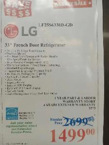 LG 33-inch French Door Refrigerator - Photo 2