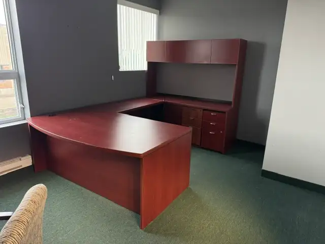 Desks/ Assorted U-Shape workstations in stock from $550 and up