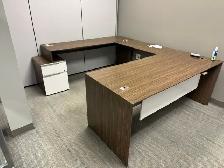 Desks/ Assorted U-Shape workstations in stock from $550 and up - Photo 2