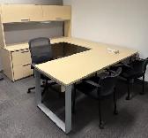 Desks/ Assorted U-Shape workstations in stock from $550 and up - Photo 6