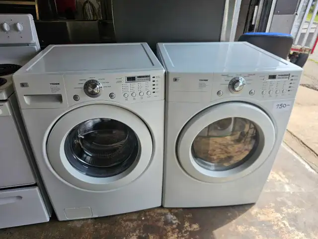 LG WASHER AND DRYER SET
