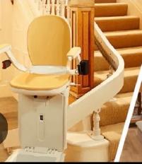 Stairlift Chair Lift Straight or Curved Stairs - Photo 2