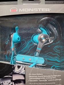 Monster iSport Intensity The Athlete's Headphones - New - Photo 2