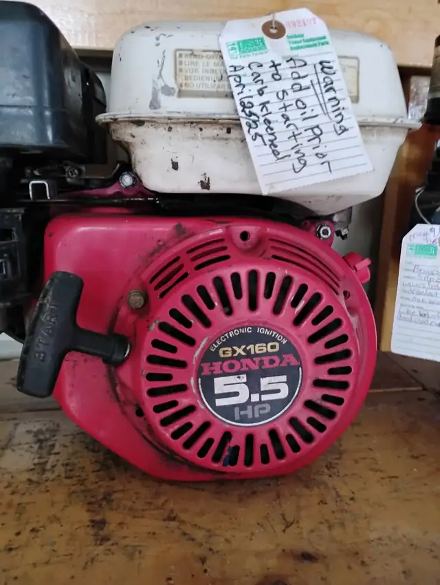 Honda engines for sale! 5-11hp