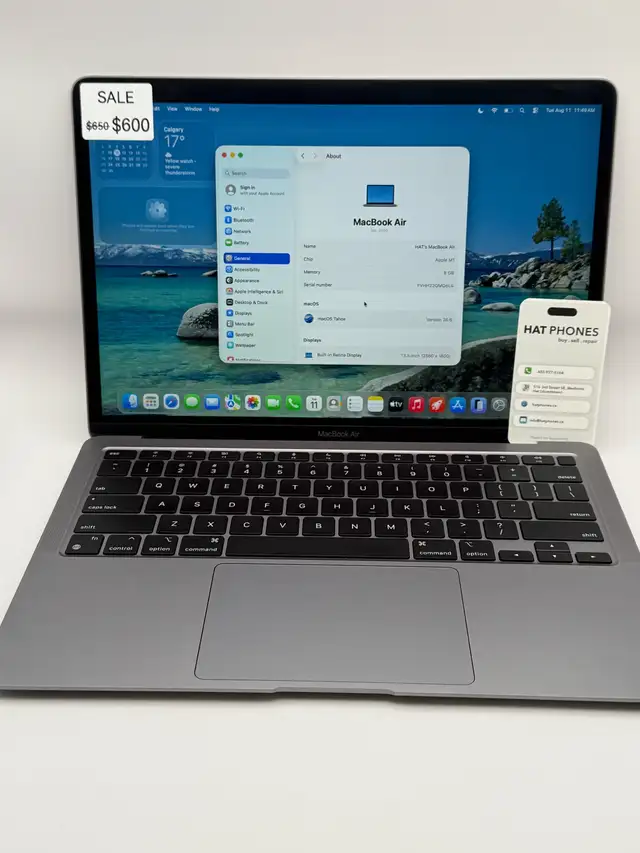 MacBook Air M1 – 2020 – 256GB