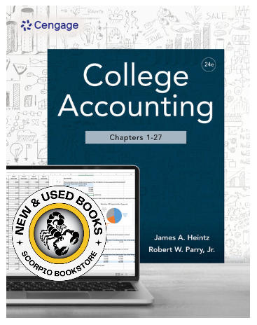 College Accounting 24th Edition Chapters 1-27 9780357989388