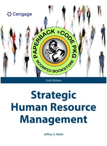 Strategic Human Resource Management 6th Edition 9798214037615