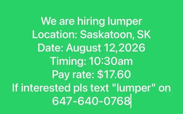 lumper required
