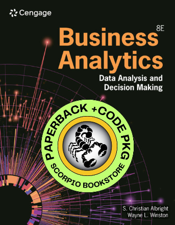 Business Analytics: Data Analysis & Decision 8E 9798214037790