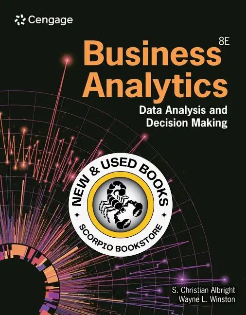Business Analytics 8th Edition Albright 9780357984581