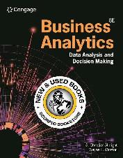 Business Analytics 8th Edition Albright 9780357984581