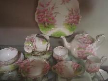 Royal Albert BLOSSOM TIME fine bone china tea set for 4