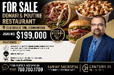 FOR SALE - DONAIR & POUTINE RESTAURANT