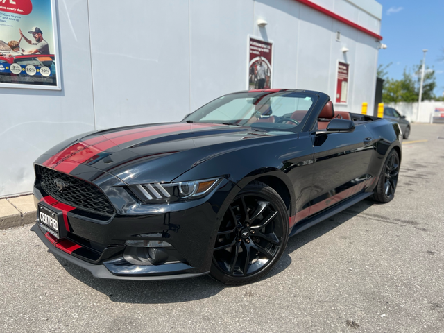 2016 Ford Mustang ECOBOOST PREMIUM-AUTO-FULL DEALERSHIP RECORD