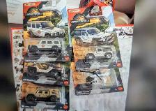 matchbox Jurassic world rebirth car bundle of 5