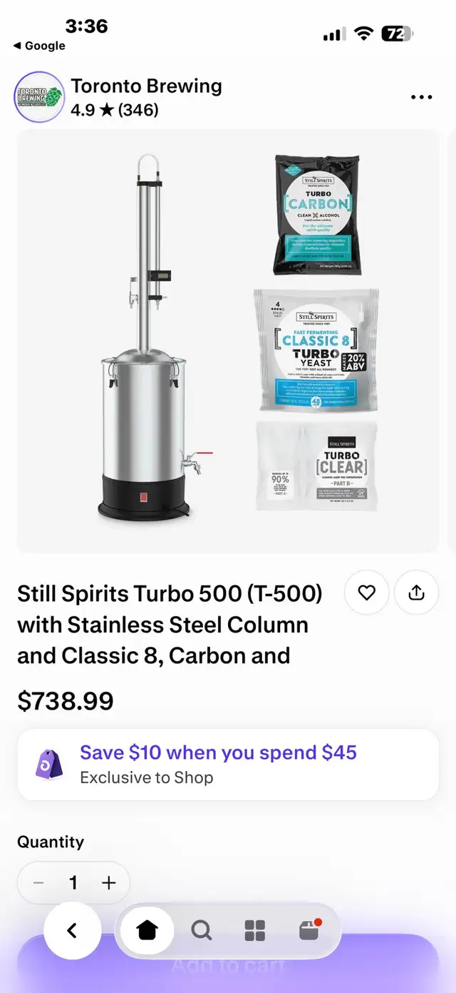 Still Spirits T500 Distilation System