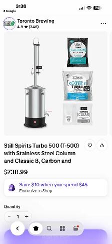 Still Spirits T500 Distilation System
