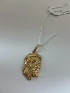 breloque en or 18k jesus
