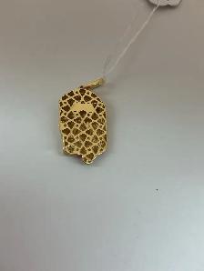 breloque en or 18k jesus - Photo 2