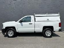 2018 Chevrolet Silverado 1500 V6 REGULAR CAB-SHORT BOX-CAP-TOW P