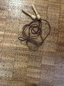 Leather Skipping Rope