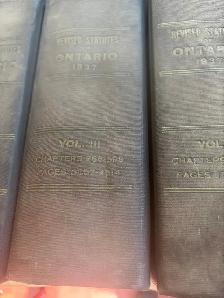 4 volumes of Revised statutes of Ontario 1937 - Photo 4