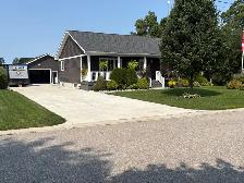 FOR SALE — 4 Janet St. S  Teeswater On.    3-Bedroom Bungalow w