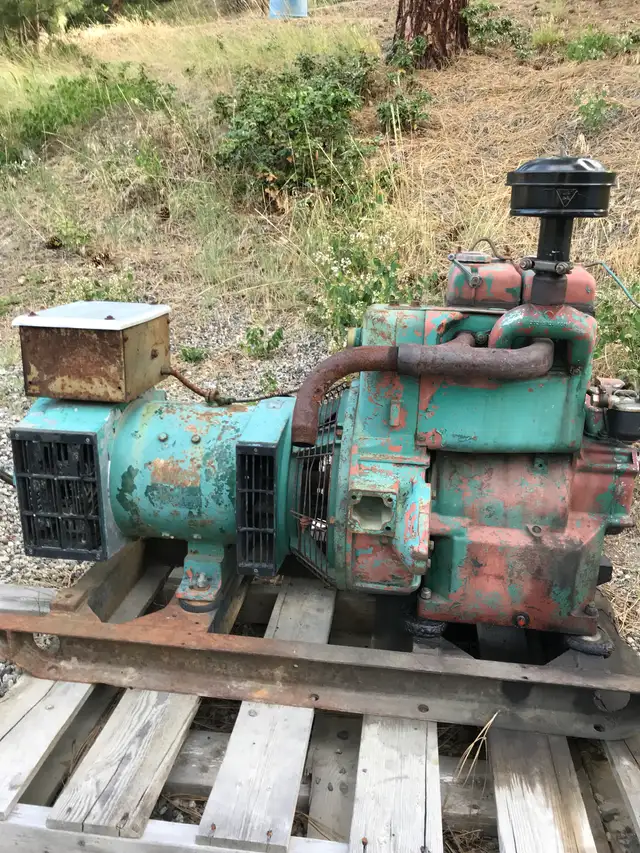 12 HP Lister Diesel Generator