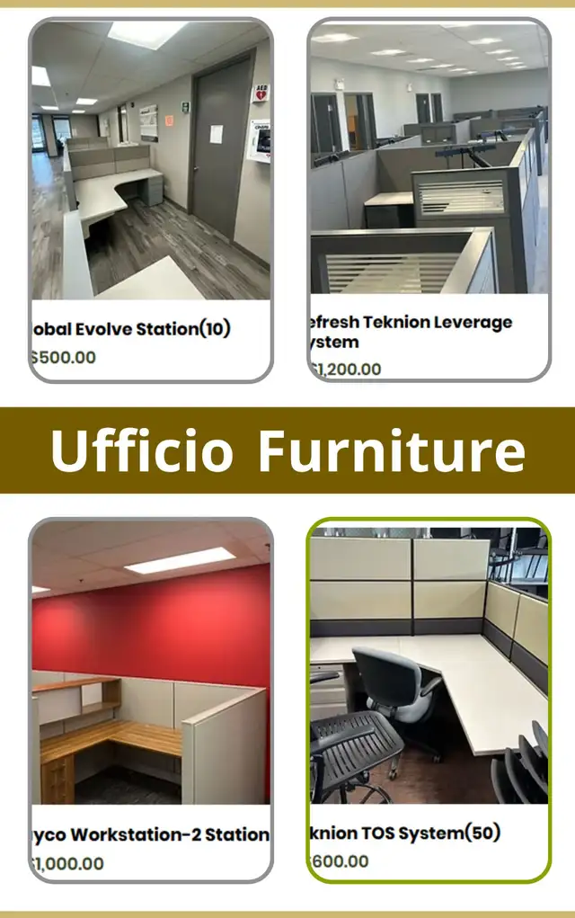 Used Office Furniture For Sale-Ufficio Furniture-Call Now!