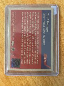 2001-02 Topps Heritage Captain's Cloth #CCPK Paul Kariya Anaheim - Photo 2