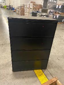 Groupe Lacasse 4 Drawer Filing Cabinet For Sale- Call Us Now!