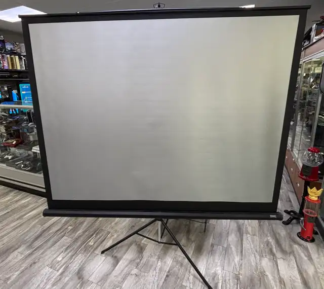 Dalite 85" Projection Screen and Stand