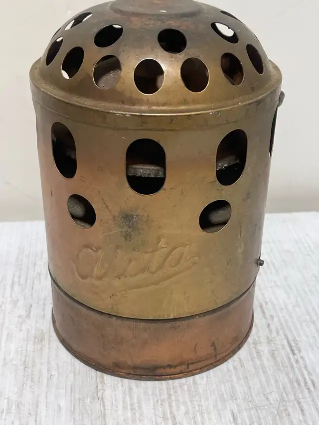 Vintage Alita Brass Hand Warmer