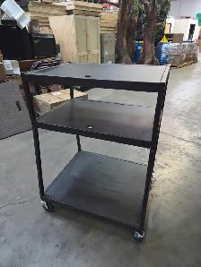 Apollo 3 Tier Metal AV Cart - Photo 3